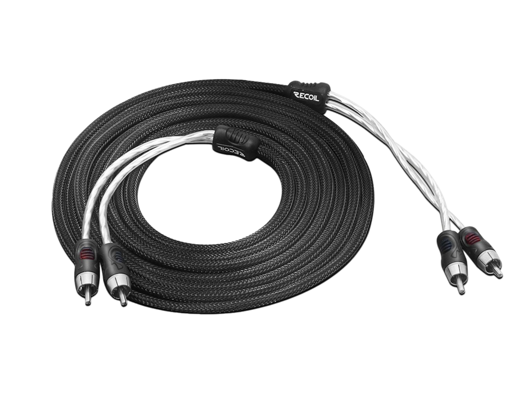 [30.5980-350] Recoil Premium OFC Cinch Kabel 2 Kanal 360cm