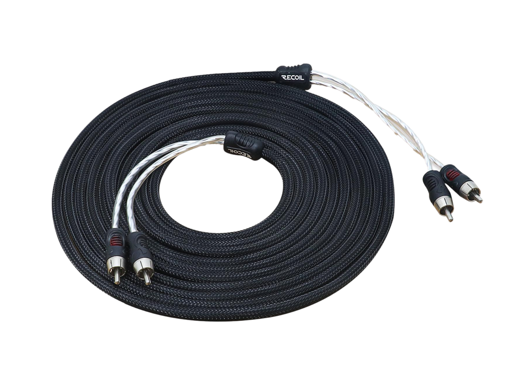 [30.5980-500] Recoil Premium OFC Cinch Kabel 2 Kanal 510cm