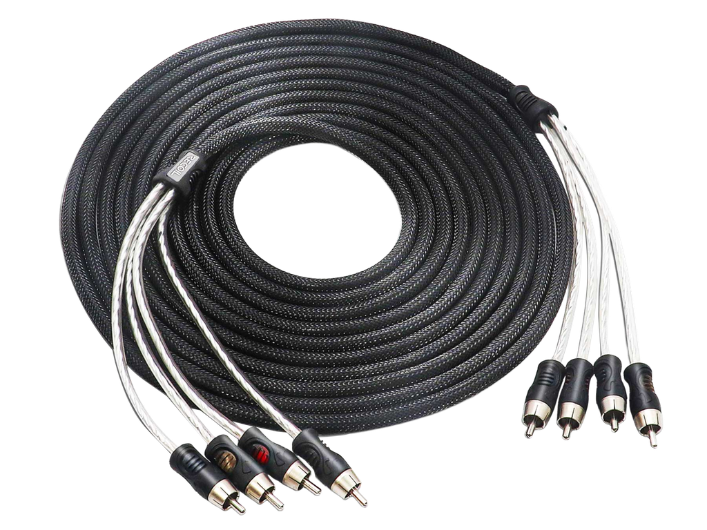 [30.5980-601] Recoil Premium OFC Cinch Kabel 4 Kanal 600cm