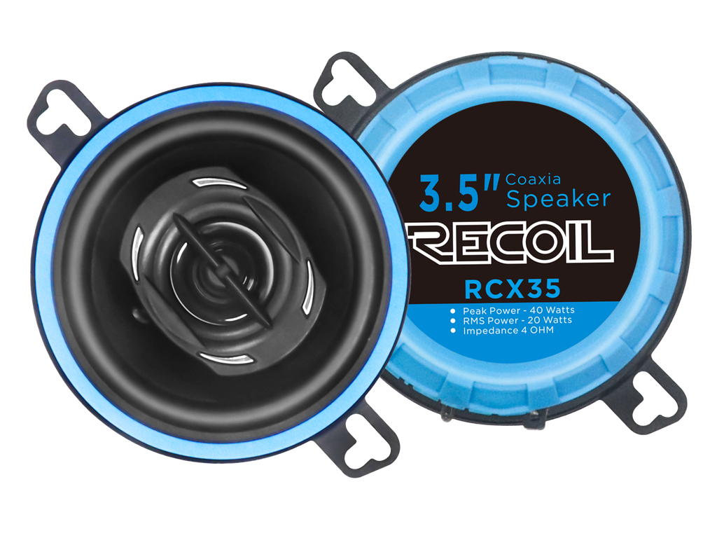 [RCX35] Lautsprecher Coaxial Recoil Echo 2-Wege 85mm/20W RMS